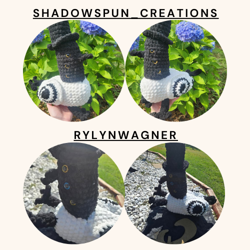Sussy the Crow - CROCHET PATTERN