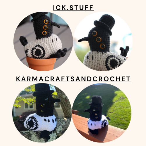 Sussy the Crow - CROCHET PATTERN