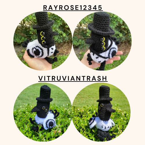Sussy the Crow - CROCHET PATTERN